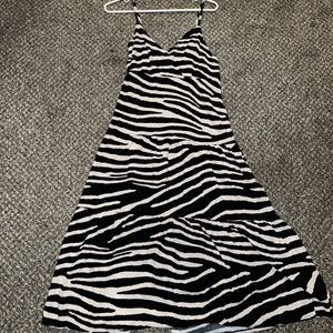 Zebra print dress from SHEIN size medium